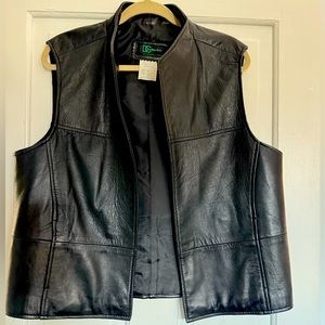 Real Leather Vest